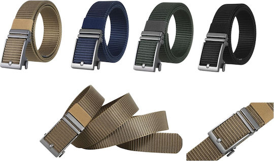 Men's Military Style Belt Molle Tactical K329 Green