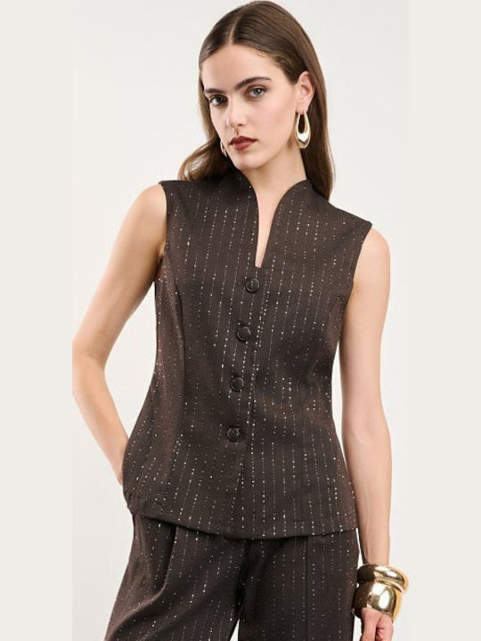 Women's Beige Vest
