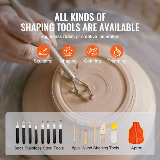 Vevor Ceramics Tool Set 8 Pcs