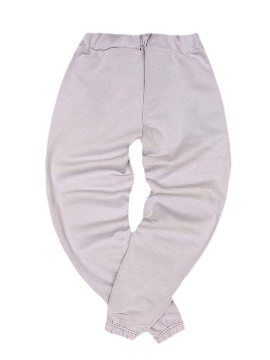 Herren-Sweatpants Lila Weiches