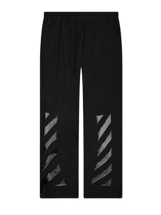 Off White Долнище На Анцуг Черно