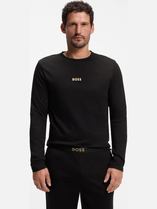 Boss Лятна мъжка пижама Черна