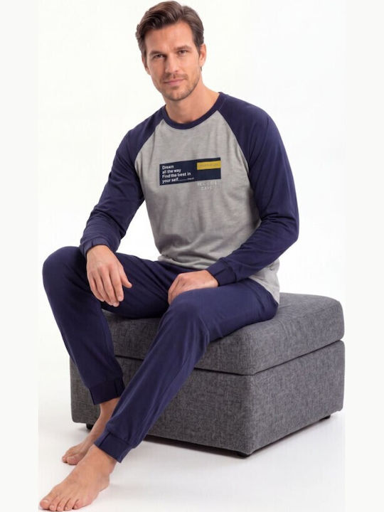 Nina Club Dream Summer Men's Pyjamas Grey Light