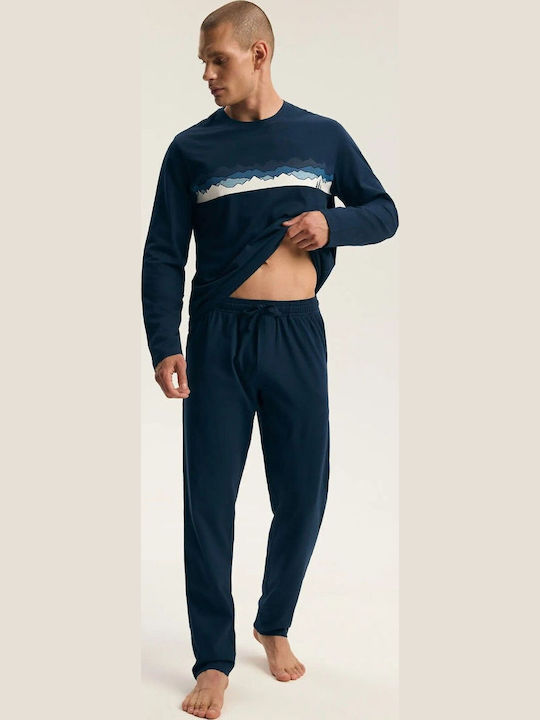 Henderson Summer Men's Pyjamas Blue