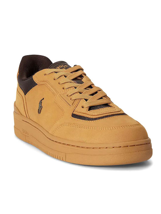 Ralph Lauren Men's Sneakers Mustard