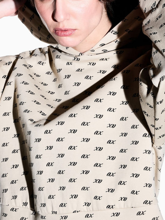 Women's Sweatshirt Hooded Black