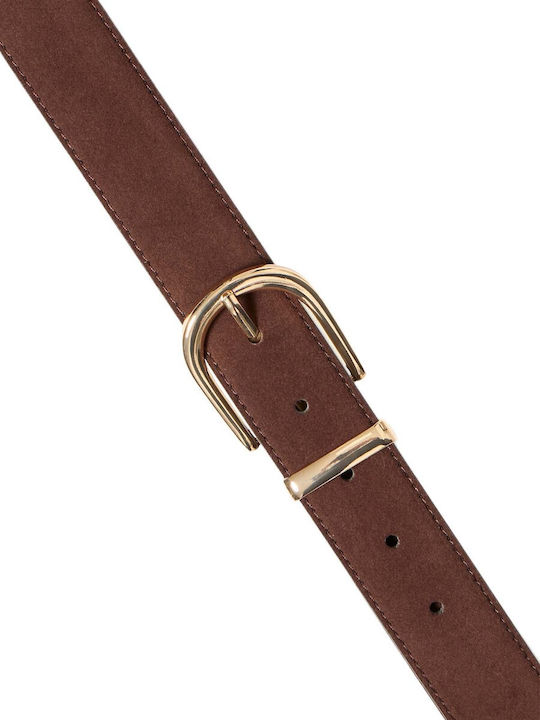 B.Younq Leder Damen Gürtel Braun