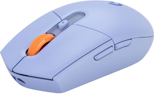 Logitech G305 Безжично Геймърско Мишка 12000 DPI Лилаво