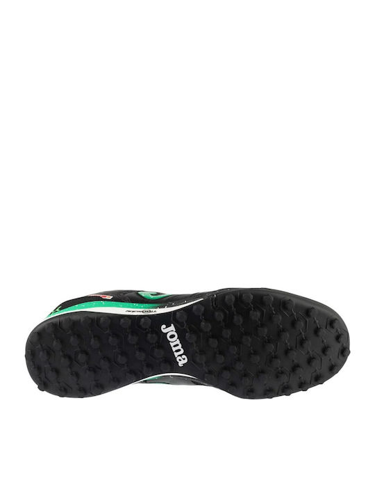 Joma Top Flex Rebound TF Football Shoes with Molded Cleats Black