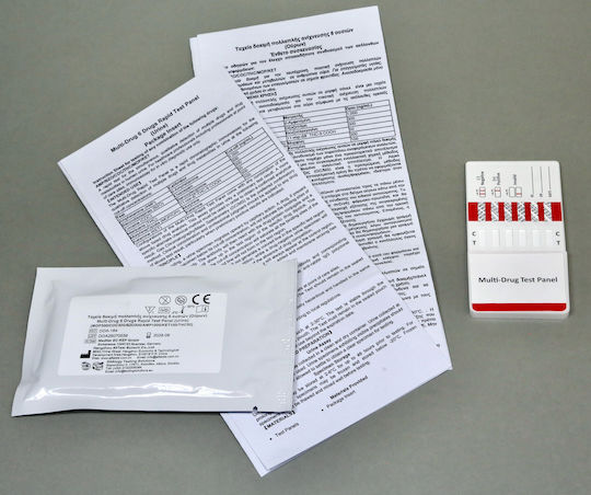 DNAlogy Instant Plus 6 – Drogentest für Urin 6 Substanzen in Streifen 1 Stück