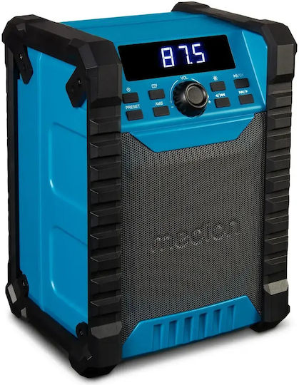 Medion MD 43320 Handheld Radio mit Batterie DAB+ mit Bluetooth Blau