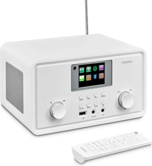 Sangean WR-7 Plus Tabletop Radio Moonlight Oak