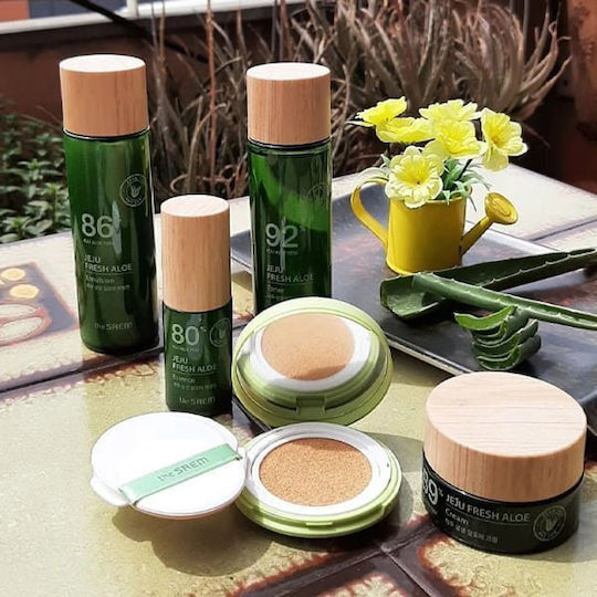 The Saem Jeju Fresh Хидратиращ Крем За Лице Оцветен С Алое Вера 50мл