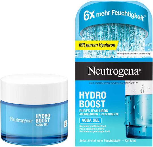 Neutrogena Hydro Boost Cremă de Față de Zi Hidratantă și Reconstrucție cu Acid Hialuronic 50ml
