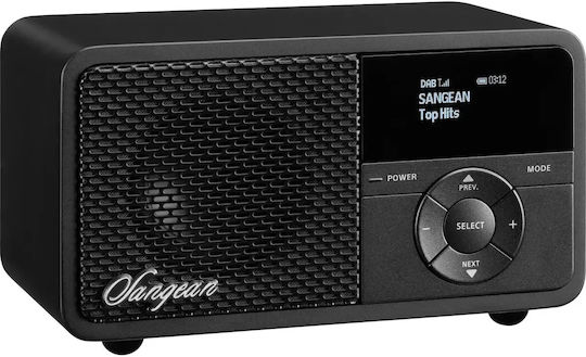 Sangean WR-9 Επιτραπέζιο Ραδιόφωνο με Bluetooth Μαύρο