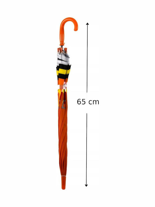 Swede Kids Umbrella Curved Handle Orange