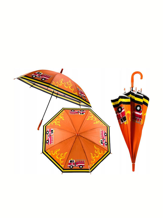 Swede Kids Umbrella Curved Handle Orange