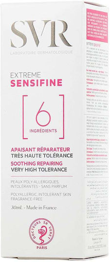 SVR Laboratoire Sensifine Extreme Καταπραϋντική Κρέμα Προσώπου 30ml