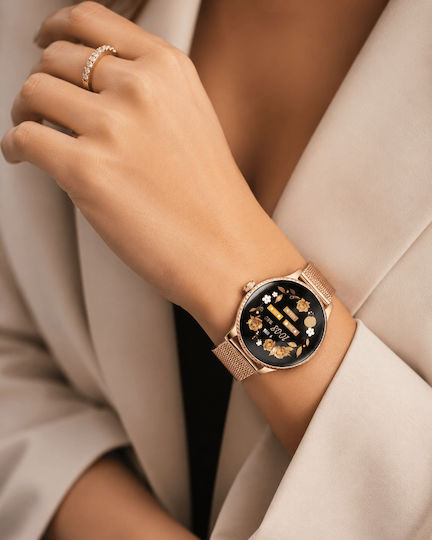 Smartwatch Microwear I225 Gold Steel