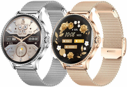 Smartwatch Microwear I225 Gold Steel