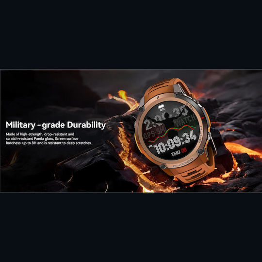 Smartwatch Microwear Dm59 Black Silicone