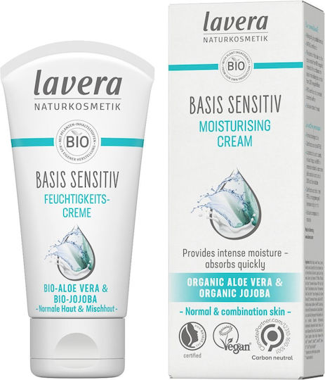 Lavera Basis Sensitiv Cream Face with Aloe Vera 50ml