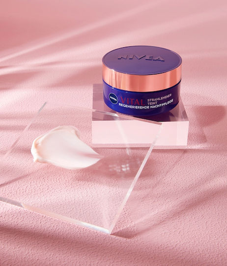 Nivea Vital Radiant Skin Rich Cream Face Night 50ml