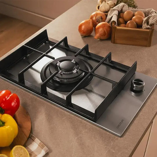 Cecotec Bolero Squad G 1400 F Plită Pe Gaz Autonomă 29.5x51cm Argintie