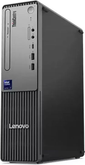 Lenovo Neo 50s Gen 6 SFF Настолен компютър (Ultra 3-205/16GB DDR5/512GB SSD/W10 Pro) с Клавиатура (BG)