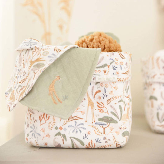 Little Dutch Baby Cosmetic Basket Safari Wonders