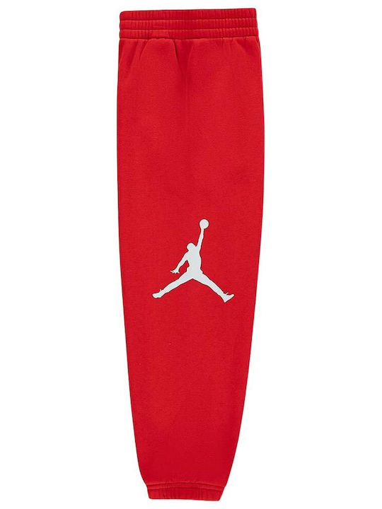 Jumpman Kids Sweatpants Set With Top Red