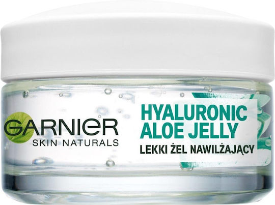 Garnier Hyaluronic Aloe Jelly Light Gel Hidratant și Reconstrucție de Zi 48h pentru Față cu Acid Hialuronic și Aloe Vera 50ml