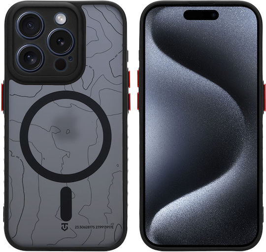 Tactical Magforce Back Cover Μαύρο (iPhone 15 Pro)