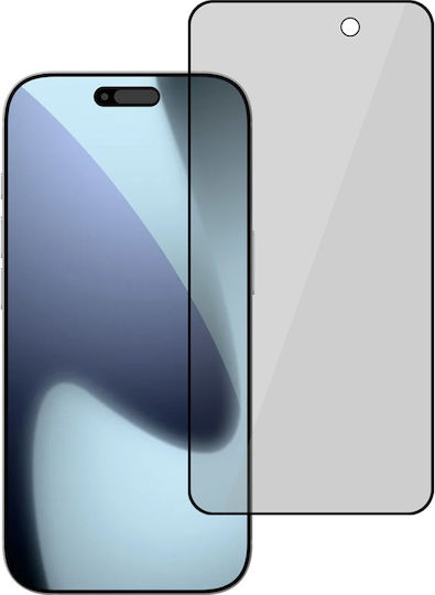 Tempered Glass 10x Privacy Titanium Pentru iPhone 17 Pro