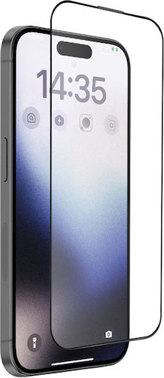 Tel Protect Full Glue 6d Sticlă Temperată Mată Neagră Iphone 18 Pro