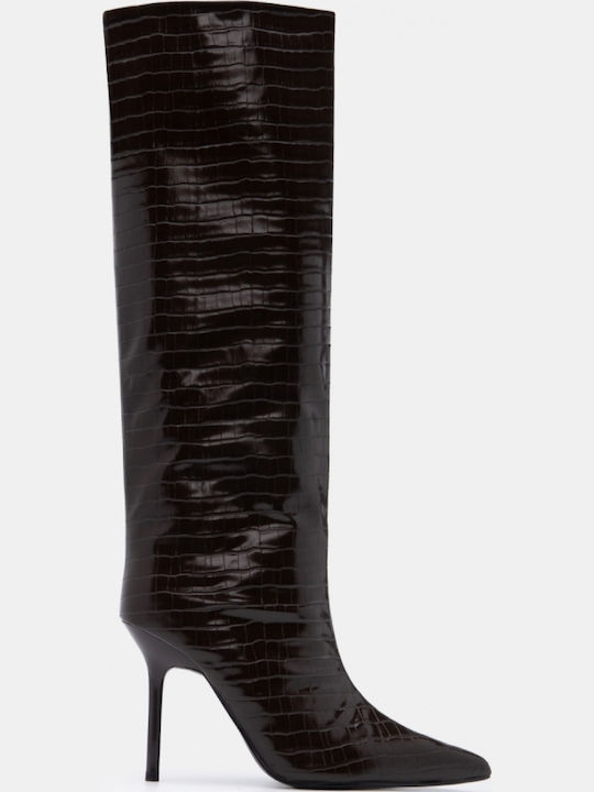 Damenstiefel Braun