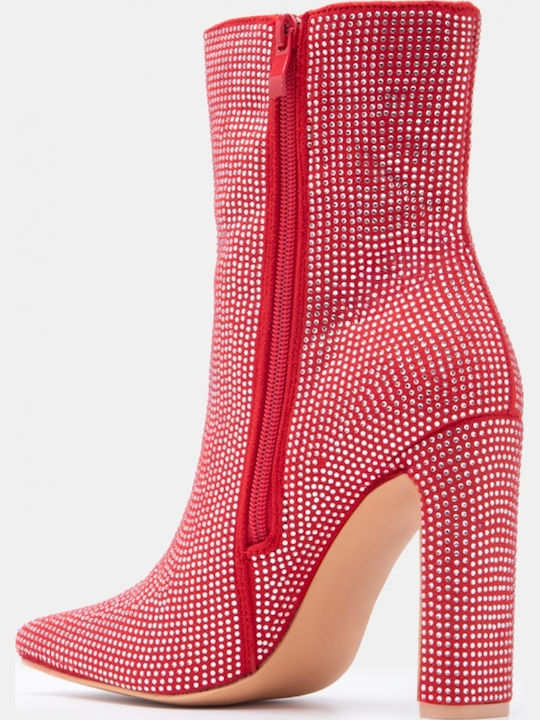 Damen Stiefeletten Rote