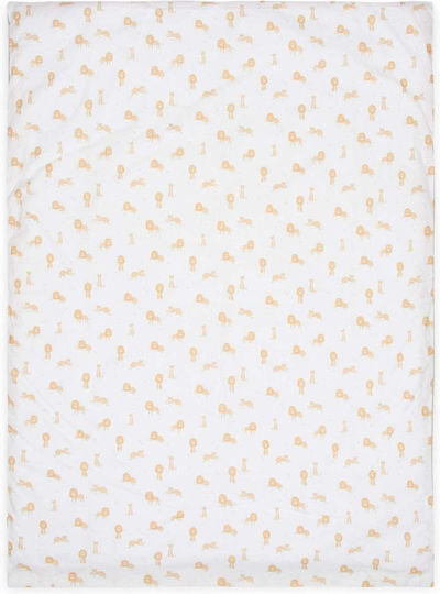 Little Dutch Kids Duvet Cover Set Single with Pillowcase Safari Leo 140x200cm