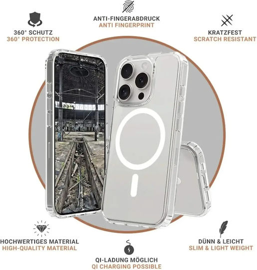 JT Berlin Back Cover Transparent (iPhone 16 Pro)