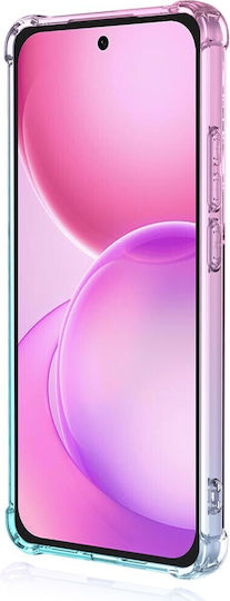 Gradient Series Silicone Case Pink Green Oppo Reno16 5G Reno16 Pro 5G