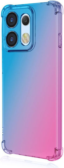Gradient Series Silicone Case Blue Pink Oppo Reno16 5G Reno16 Pro 5G