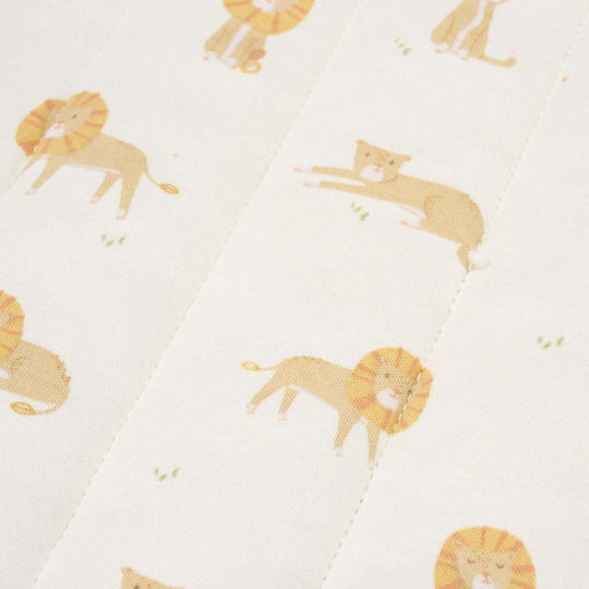 Little Dutch Nursery Swaddling Blanket Safari Leo Beige 70x100cm