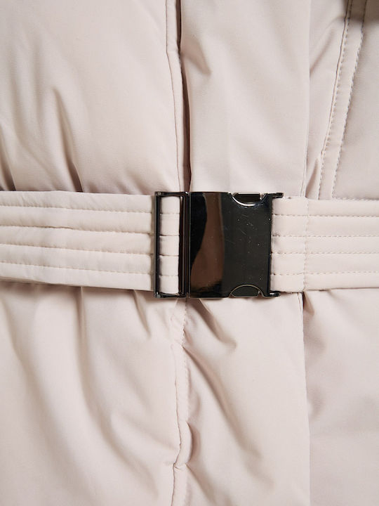 Women's Sleeveless Jacket for Winter White