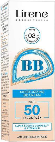 Lirene BB Nude Cream Face Day with SPF50 30ml