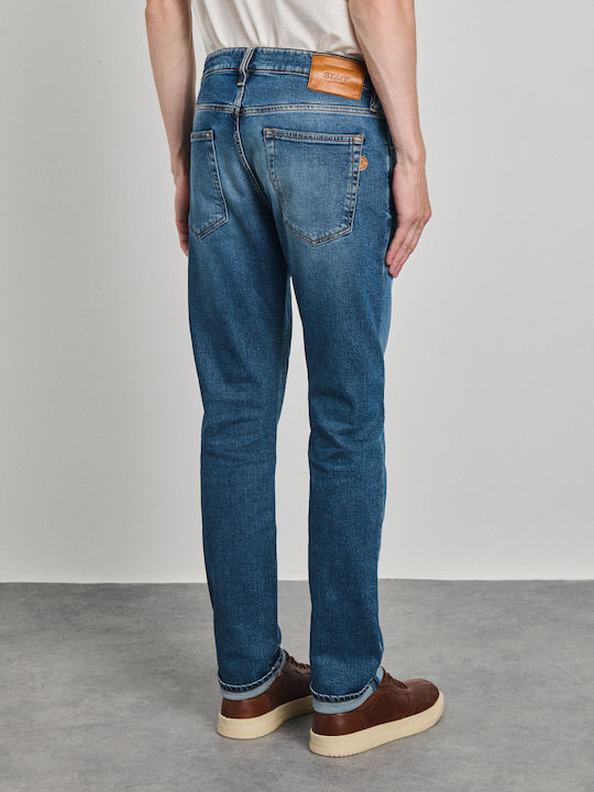 Hardy Herren Jeanshosen Entspannt Passform Blau