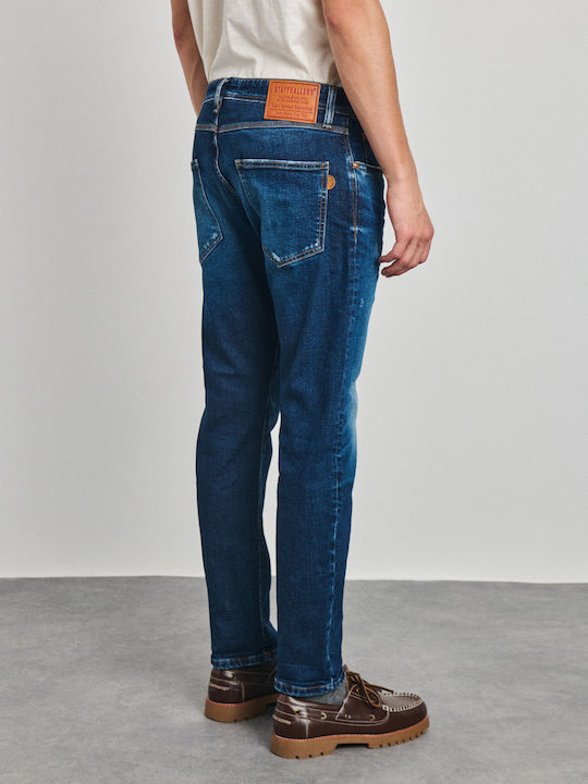 Sapphire Men's Jeans Pants Slim Fit Blue