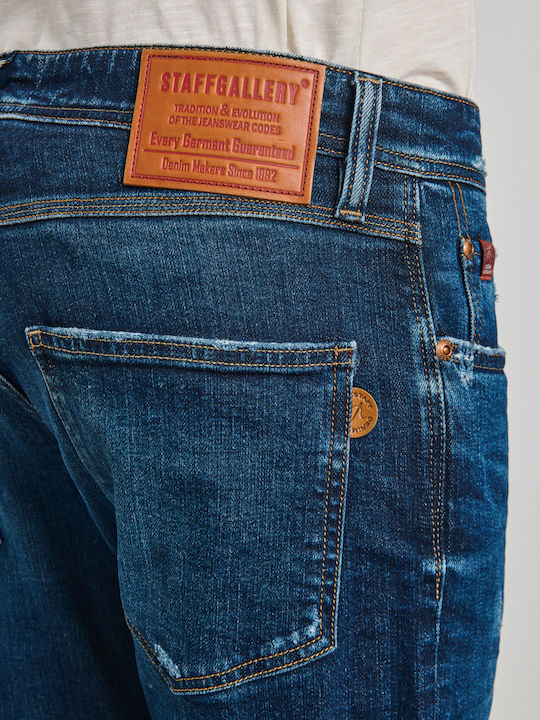 Sapphire Men's Jeans Pants Slim Fit Blue