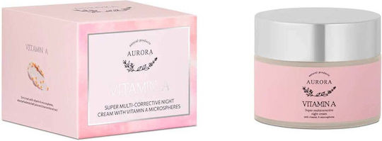 Aurora Natural Cream Face Night 50ml