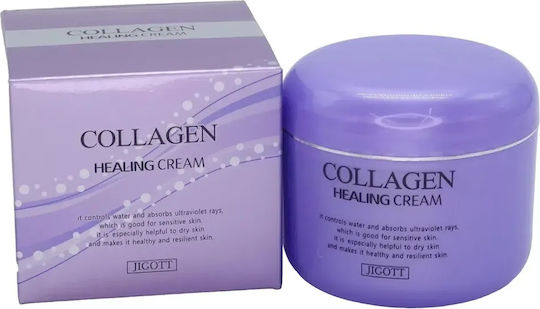 Jigott Cremă Hidratantă De Zi Pentru Față Cu Colagen Și Aloe Vera 100ml