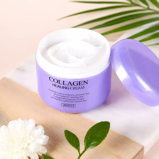 Jigott Cremă Hidratantă De Zi Pentru Față Cu Colagen Și Aloe Vera 100ml